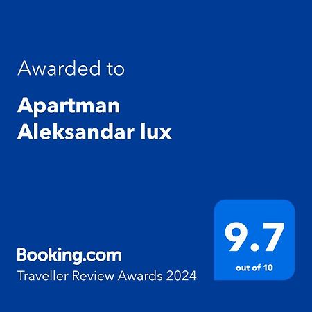 Apartman Aleksandar Lux Palic Exterior photo